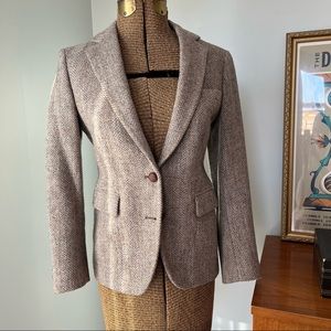 Harris Tweed Vintage Wool Blazer